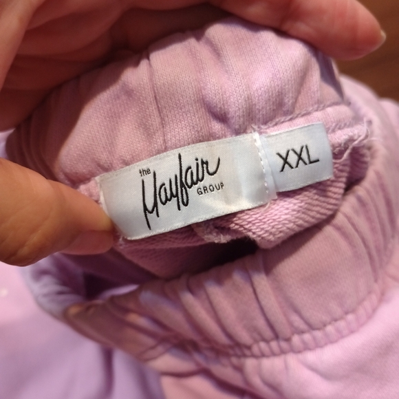 The Mayfair Group Universe Has Your Back Lilac Joggers - Picture 4 of 12